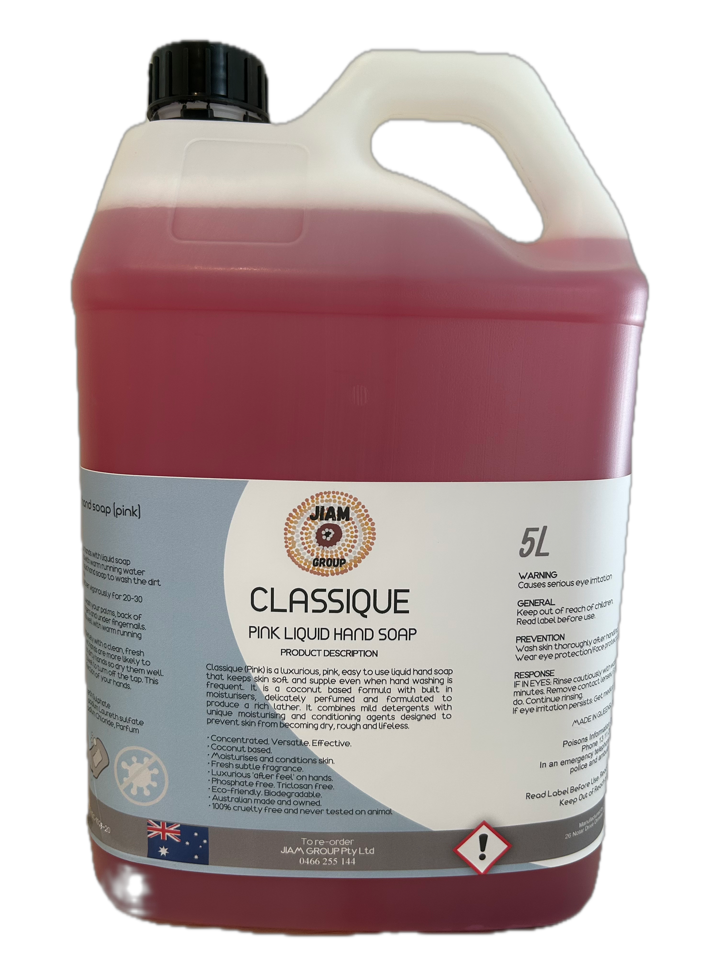 EC-1028-5 | Classique Pink Liquid Hand Soap
