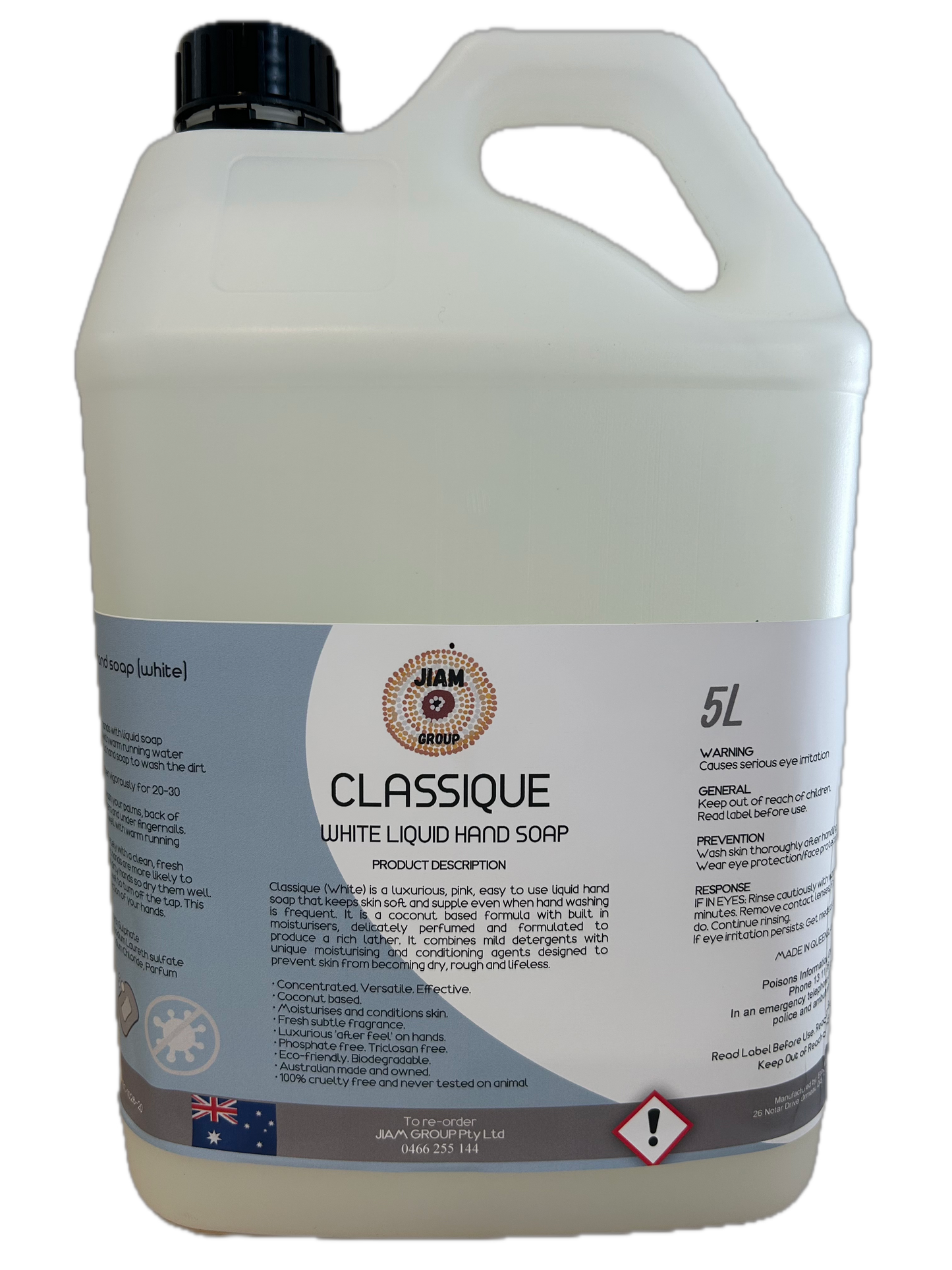 EC-1029-5 | Classique White Liquid Hand Soap