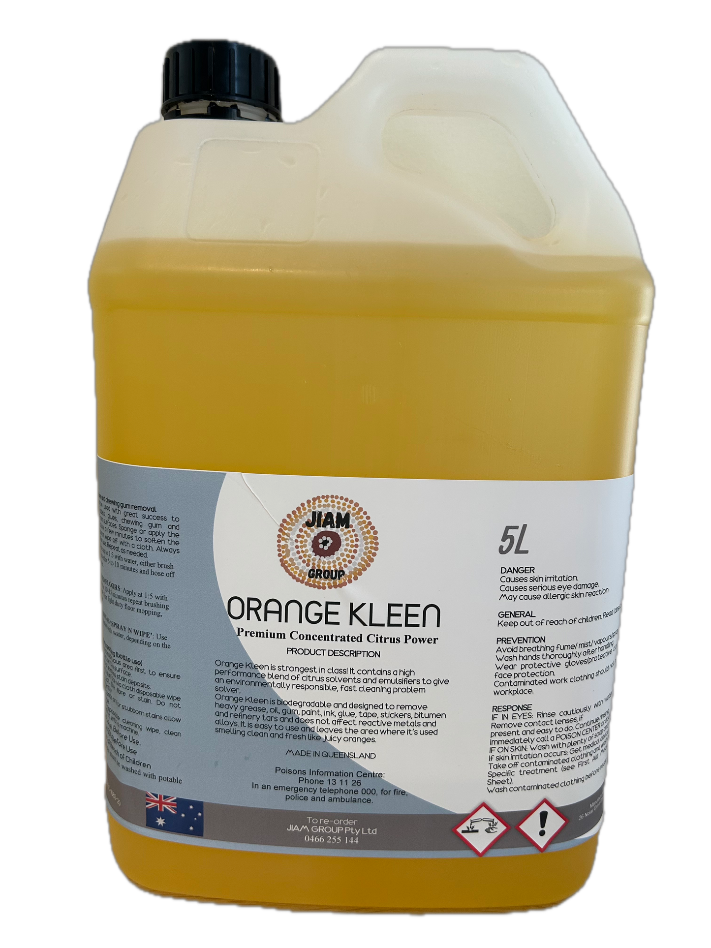 EC-1083-5 | Orange Kleen Premium Concentrated Citrus Power