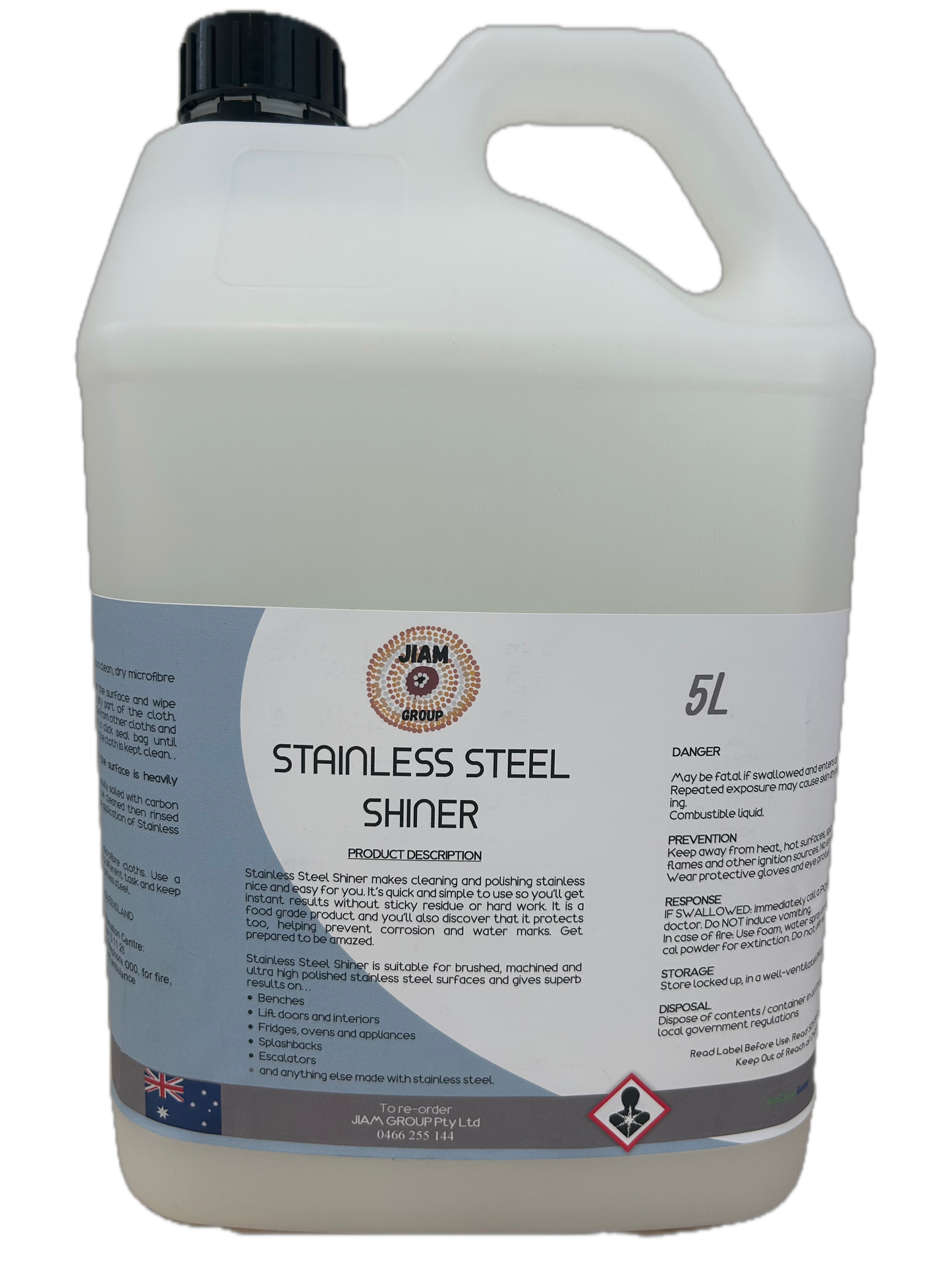 EC-1130-5 | Stainless Steel Cleaner 5lt