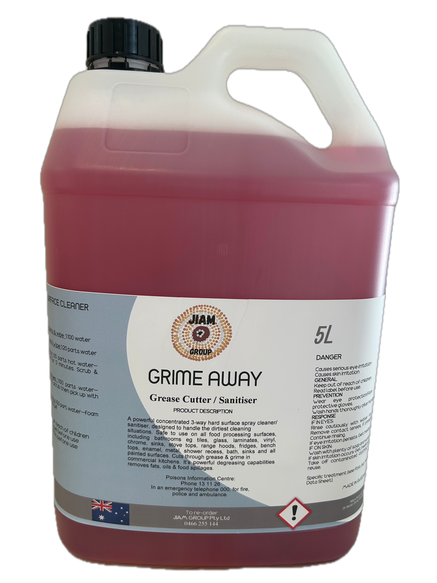 EC-1144-5 | Grime Away Grease Cutter / Sanitiser