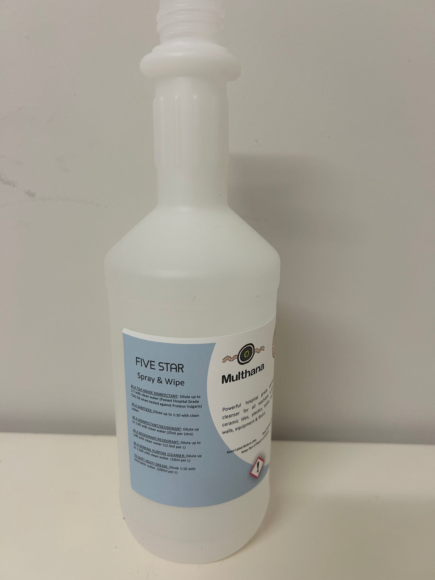 Five Star Lemon Bottle and Label 750ml