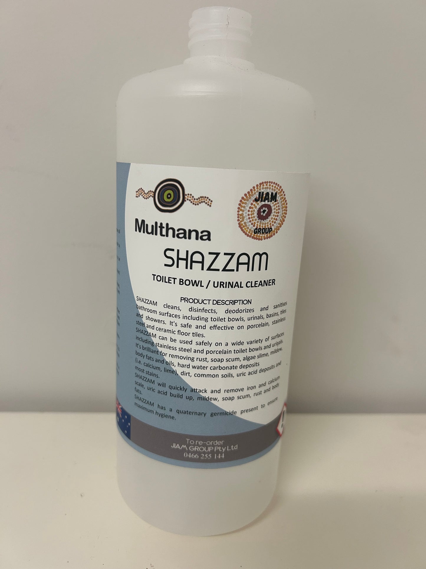 Bottle and Label 1 Litre