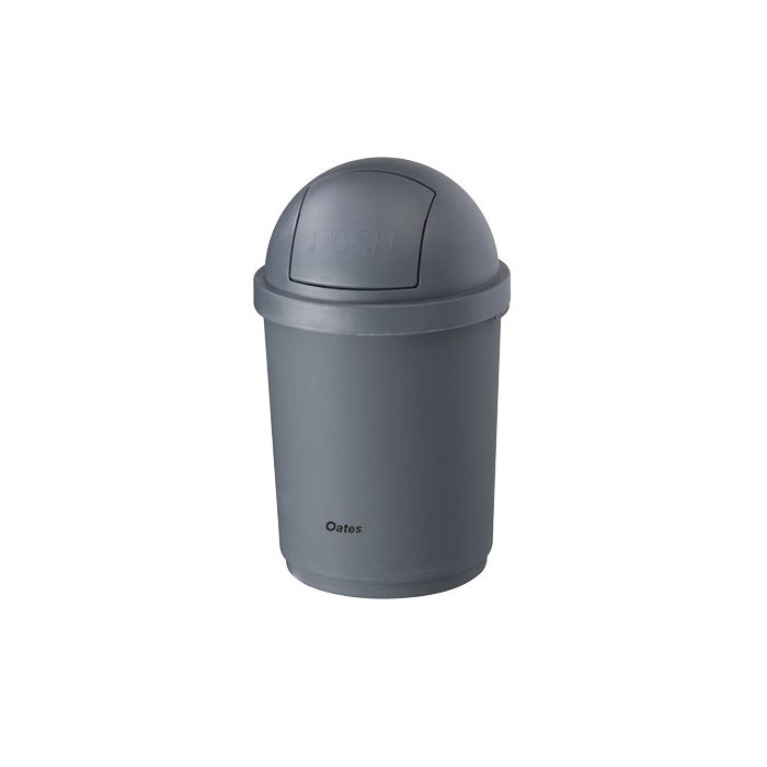 Oates® 165945 Domed Lid Bin 28L – Grey