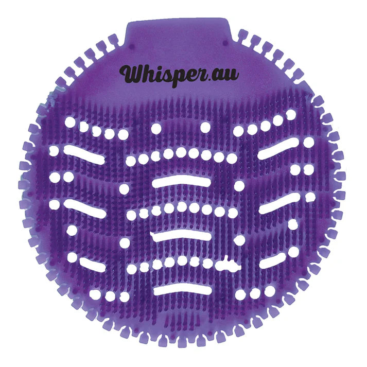 Whisper Urinal Screen Kiwi Grape 10pcs x 6 packs/CTN