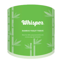 4623 | Whisper Bamboo FSC 3Ply Toilet Tissue Wrapped 230 Sheets x 48 rolls/ctn