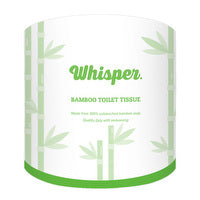4649 | Whisper Bamboo FSC 2Ply Toilet Tissue Wrapped 330 Sheets x 48 rolls/ctn