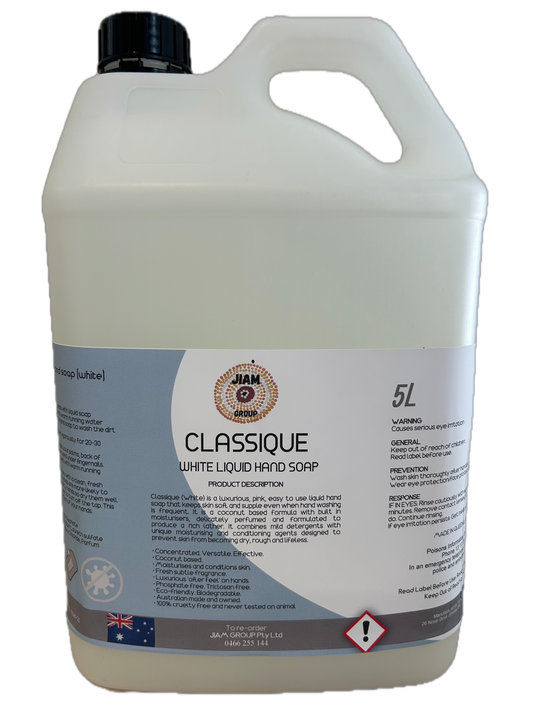 EC-1029-5 | Classique White Liquid Hand Soap
