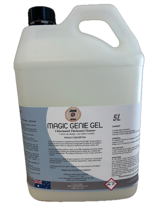 EC-1077-5 | Magic Genie Gel - Chlorinated Thickened Cleanser