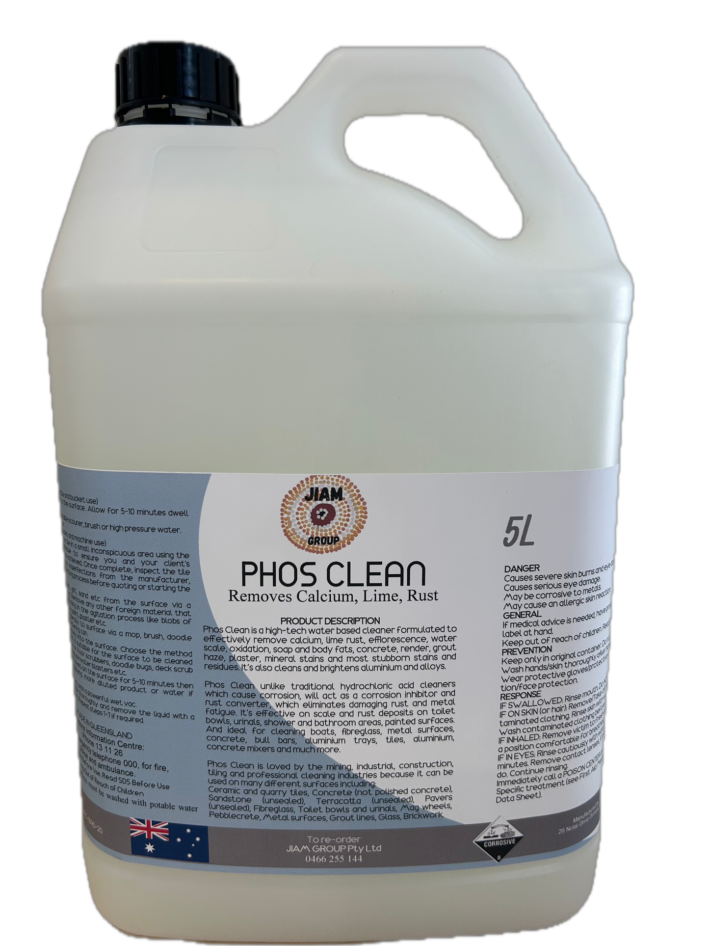 EC-1090-5 | Phosclean - Removes Calcium, Lime, Rust