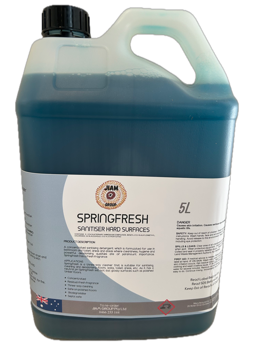 EC-1106-5 | Springfresh - Sanitiser Hard Surfaces