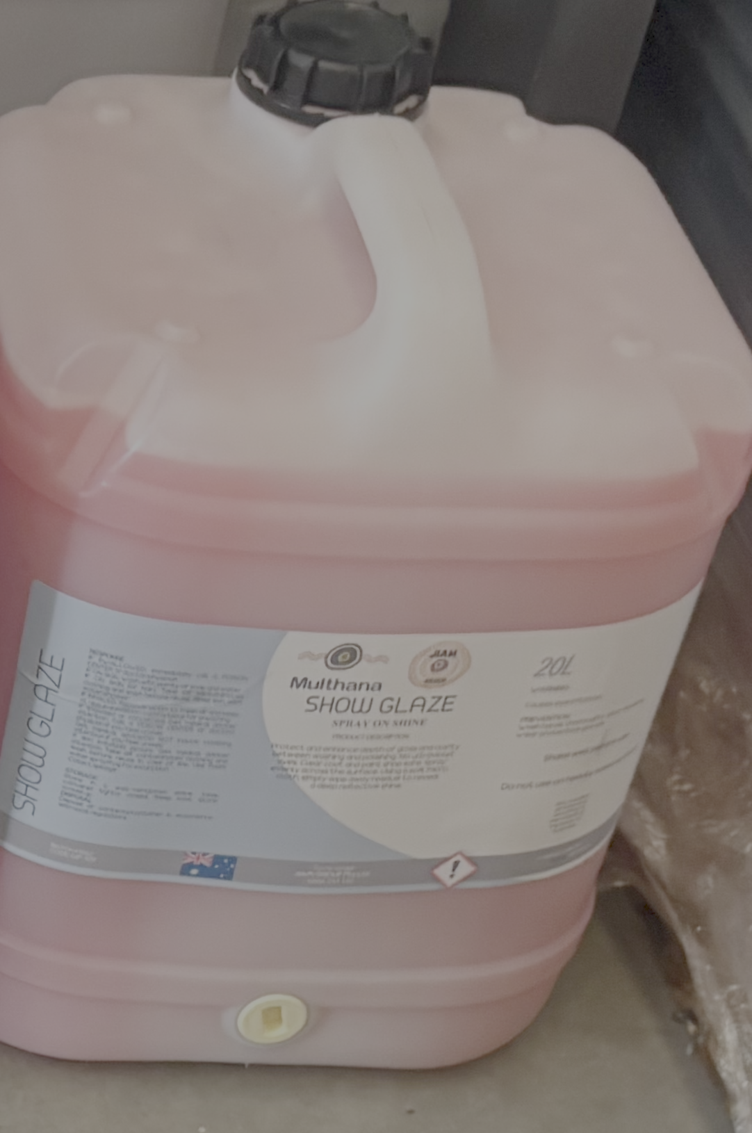 20 Litre Show Glaze - Waterless Car Wash and Polish