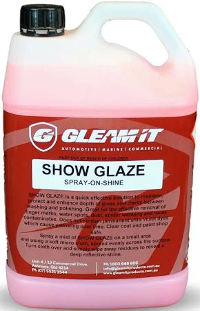 5 Litre Show Glaze - Waterless Car Wash and Polish