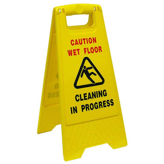 19093 CSignWF A-Frame Caution Sign 'Caution Wet Floor'