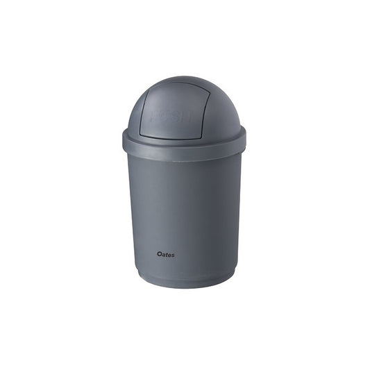 Oates® 165945 Domed Lid Bin 28L – Grey